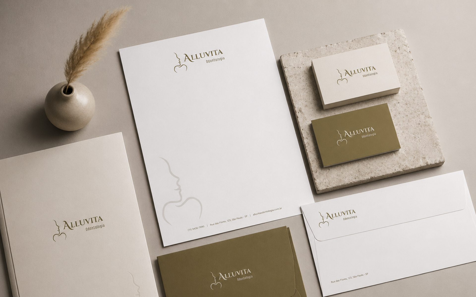 Alluvita Dentistry project gallery image, web design and branding by CR38