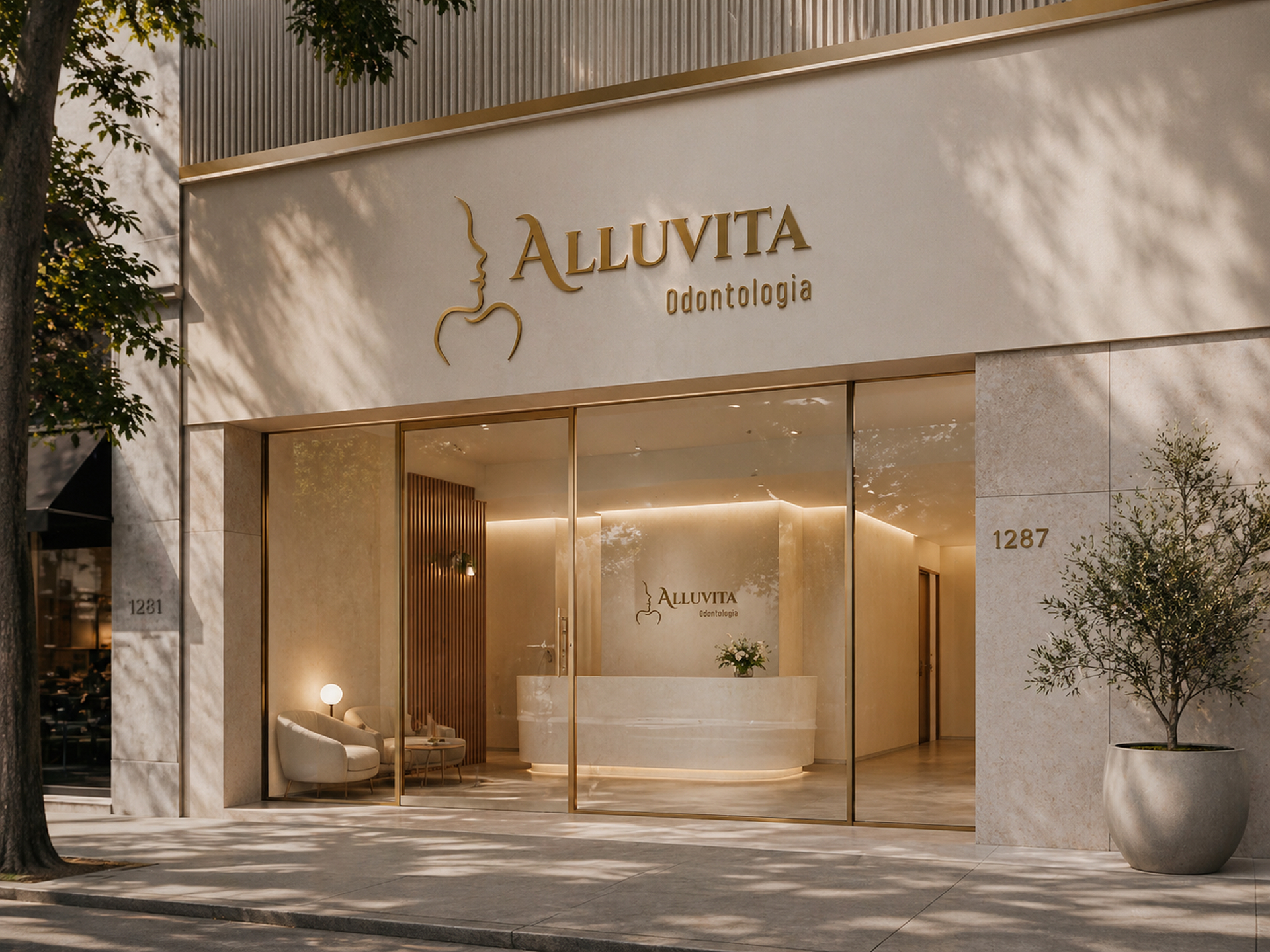 Alluvita Dentistry project gallery image, web design and branding by CR38