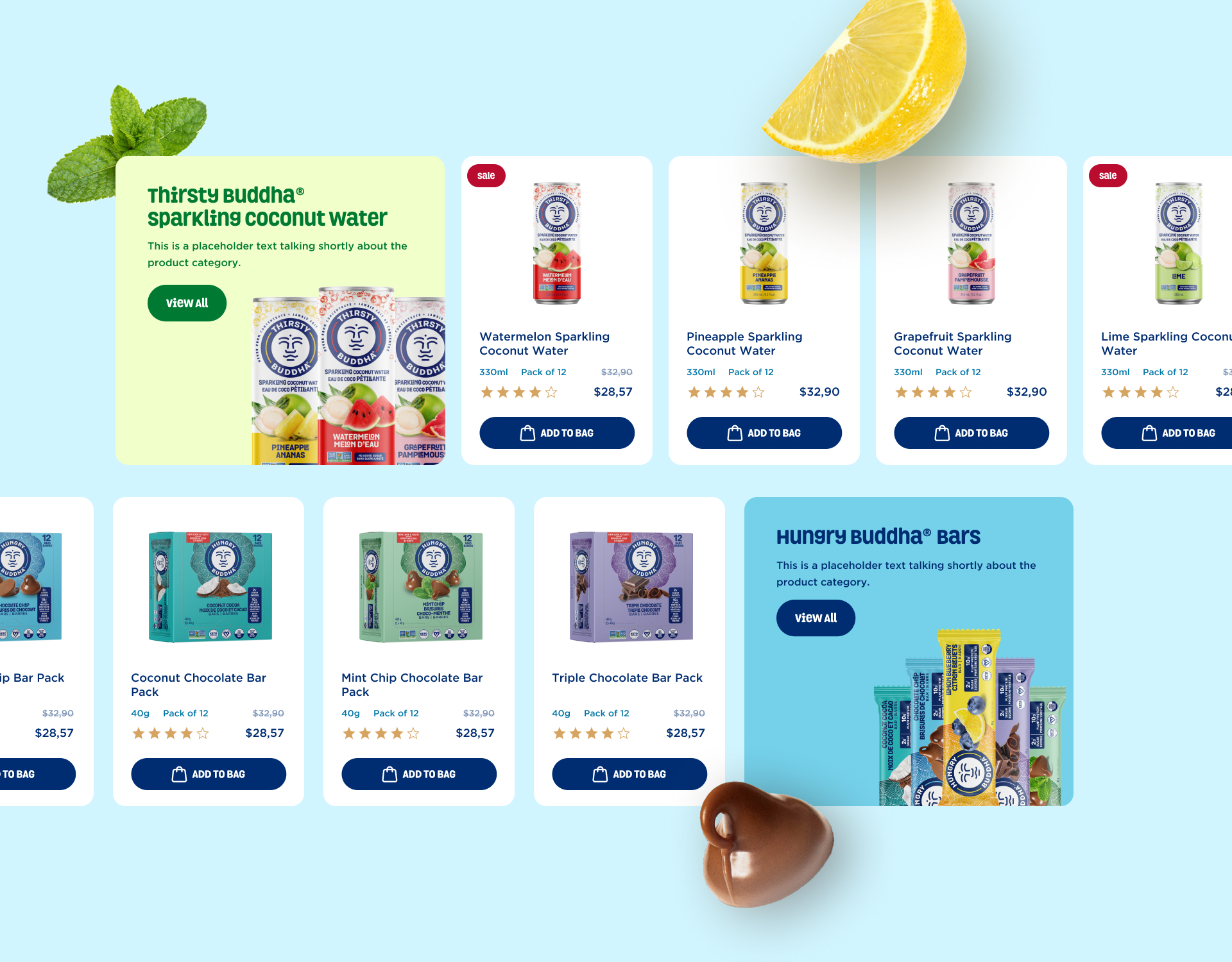 Buddha Brands project gallery image, web design and branding by CR38