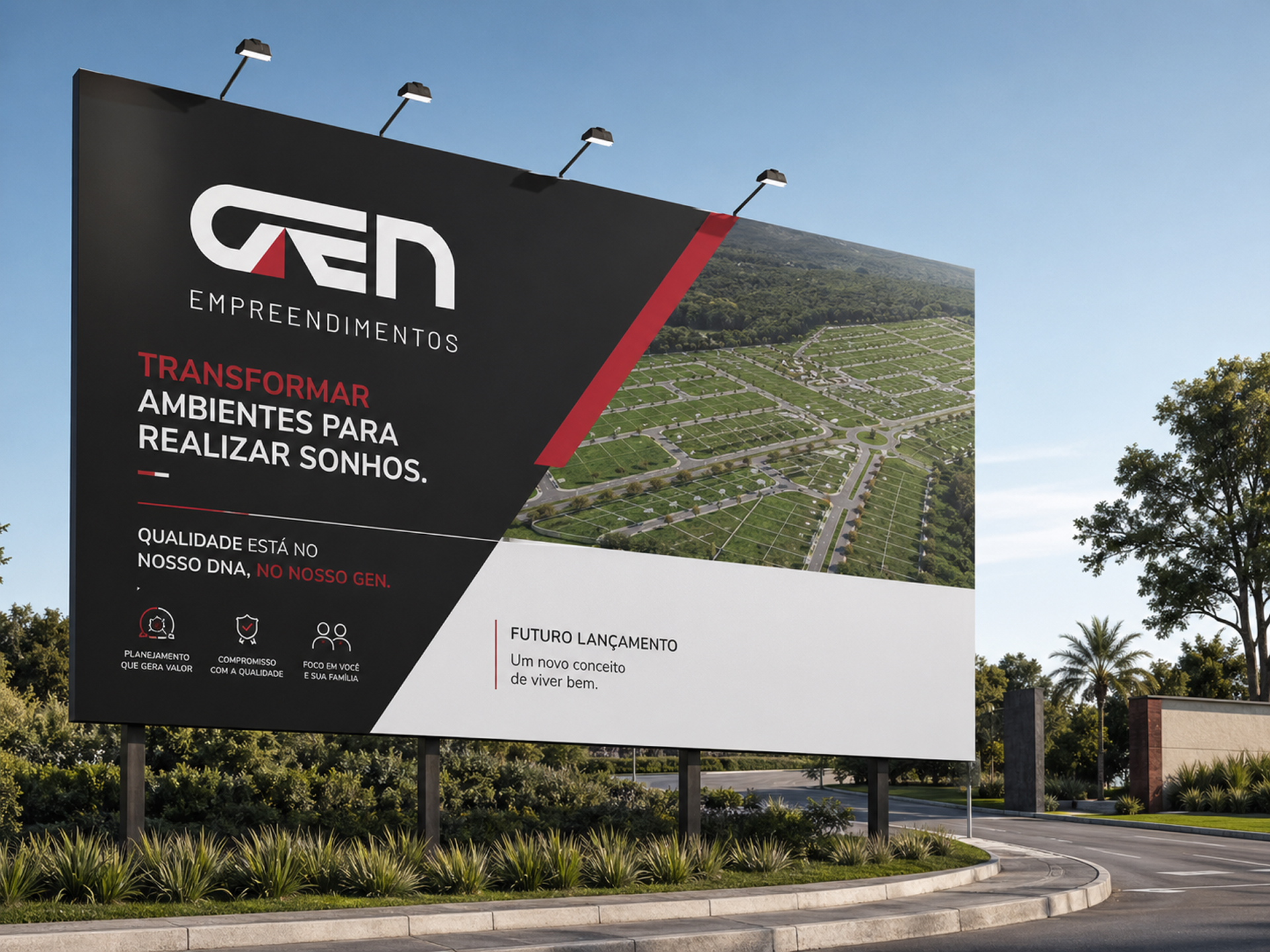 GEN Enterprises project gallery image, web design and branding by CR38