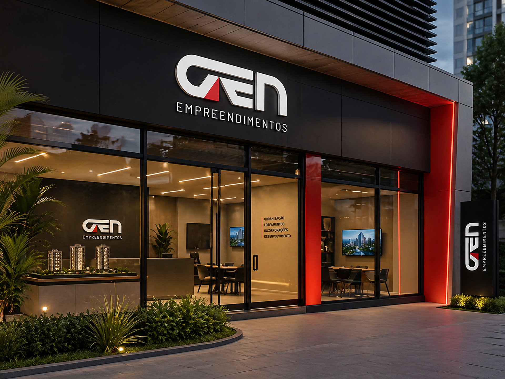 GEN Enterprises project gallery image, web design and branding by CR38