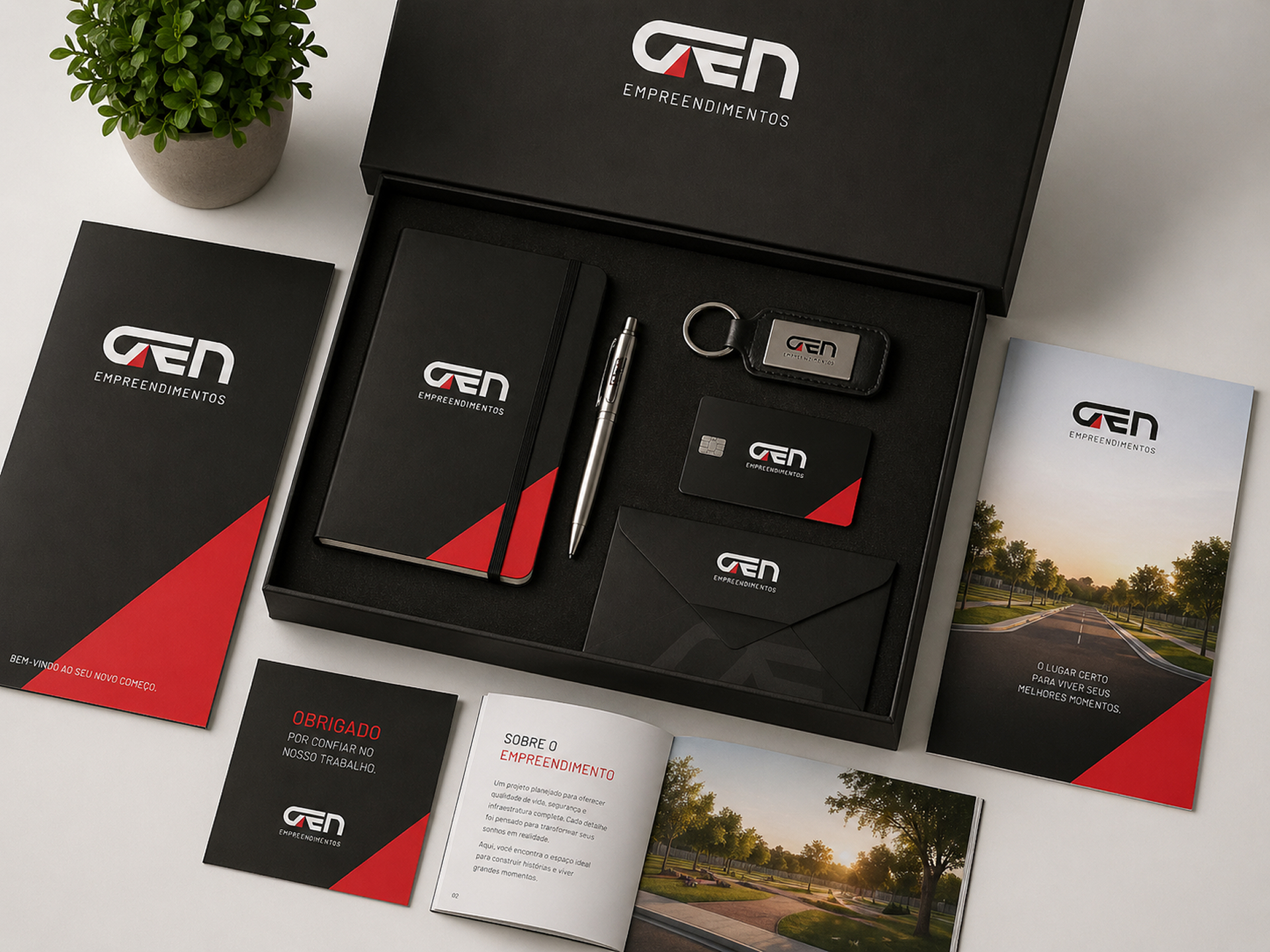 GEN Enterprises project gallery image, web design and branding by CR38