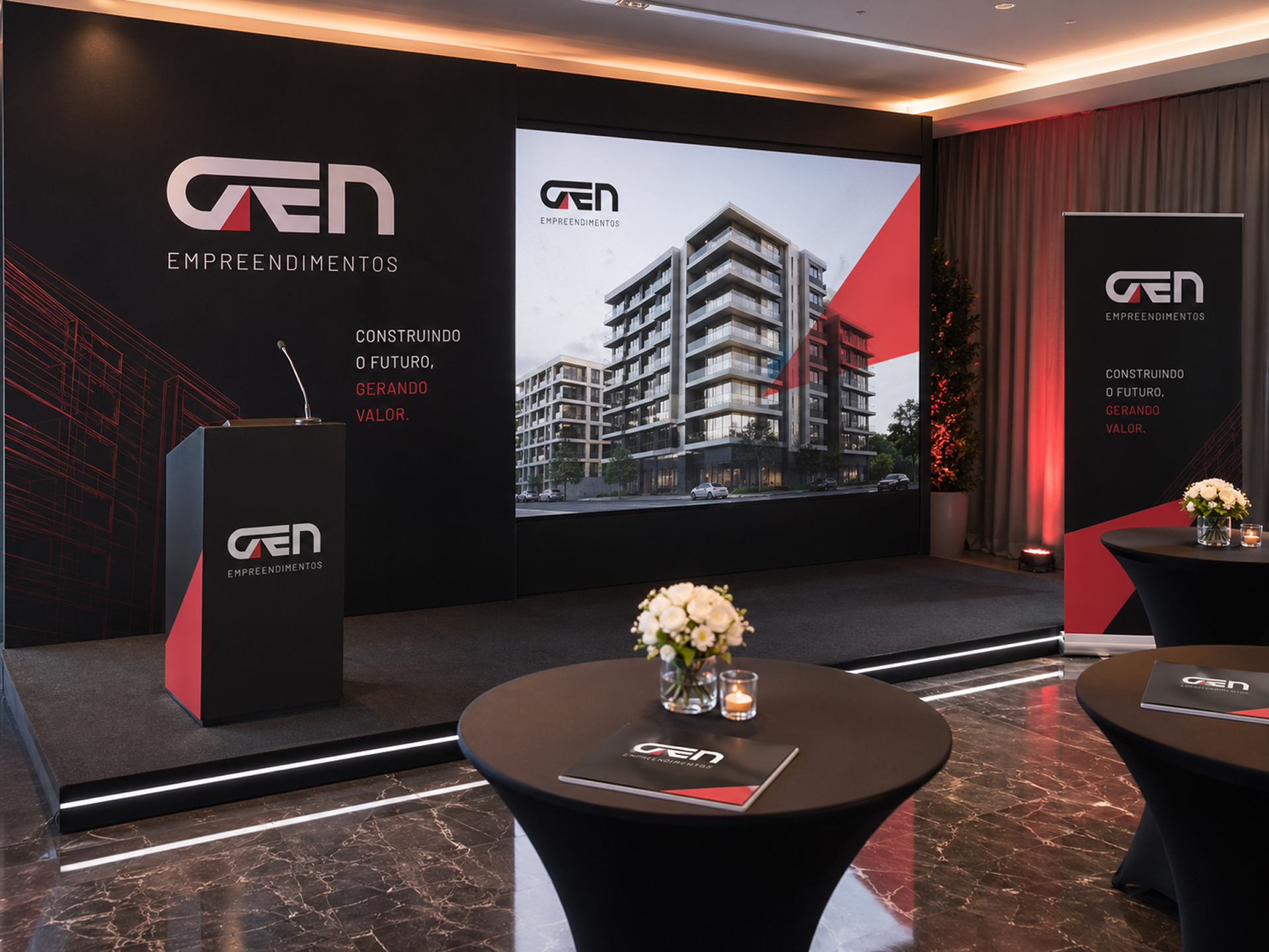 GEN Enterprises project gallery image, web design and branding by CR38