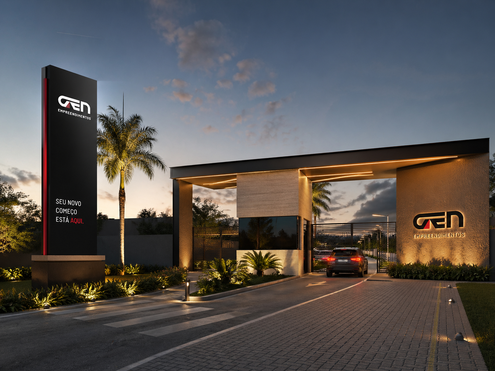 GEN Enterprises project gallery image, web design and branding by CR38