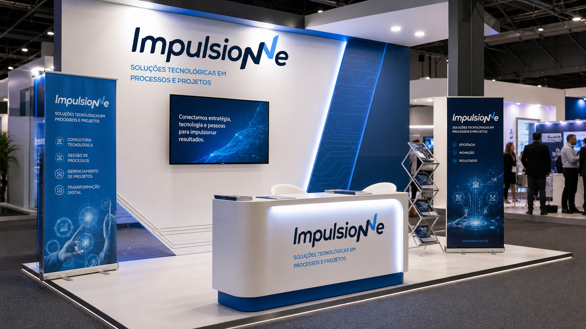 Impulsionne project gallery image, web design and branding by CR38