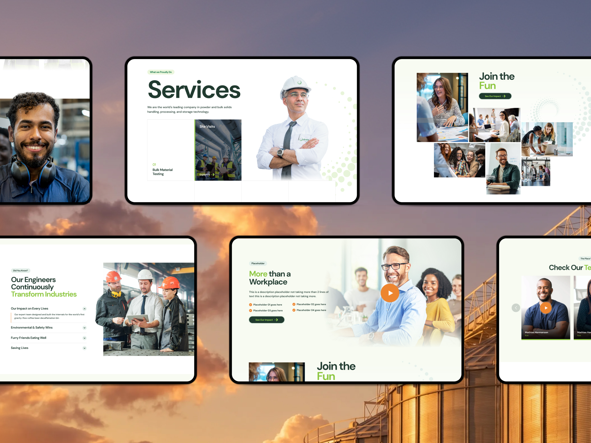 Jenike & Johanson project gallery image, web design and branding by CR38