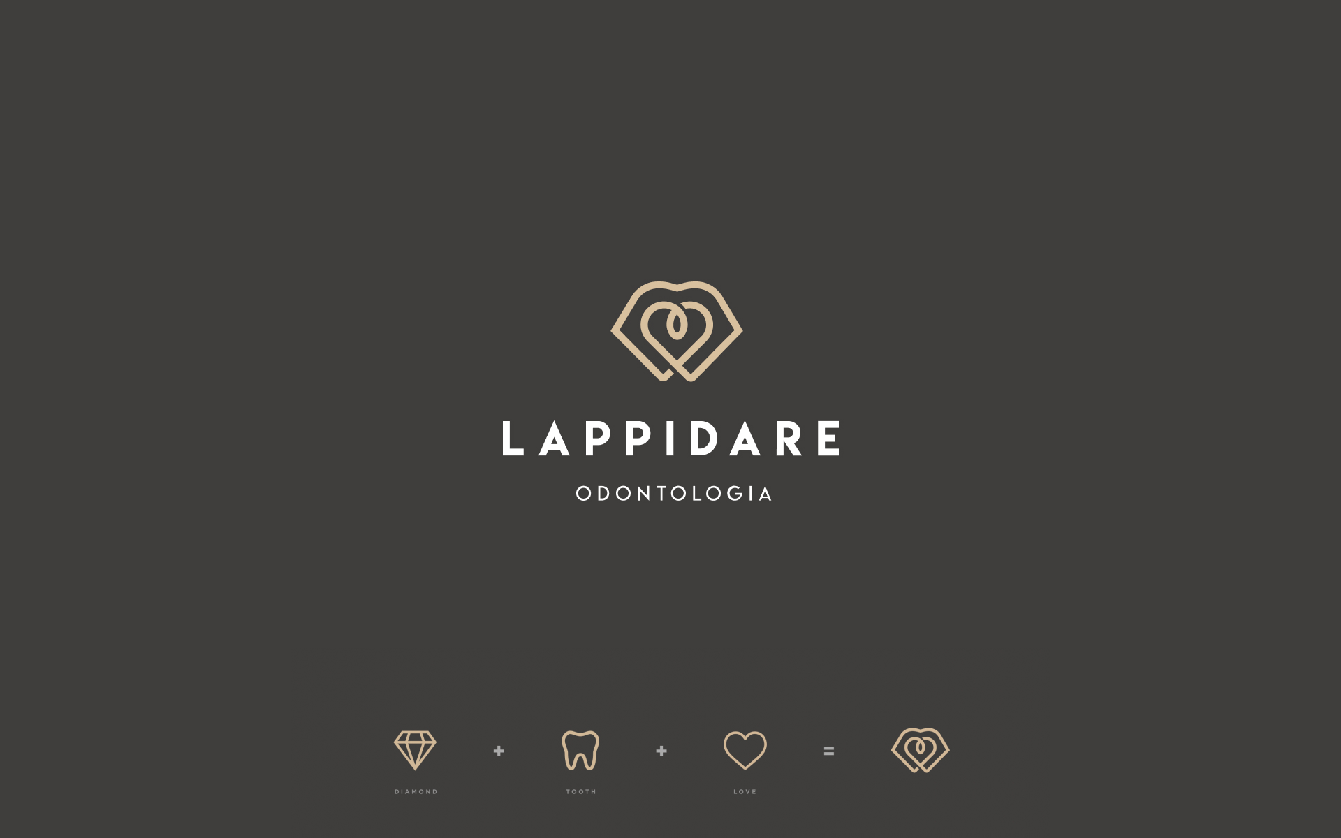Lappidare Dental Care project gallery image, web design and branding by CR38