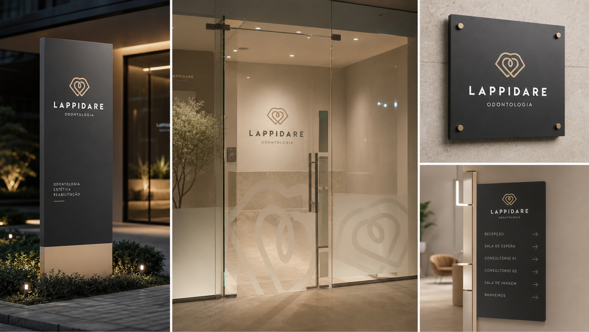 Lappidare Dental Care project gallery image, web design and branding by CR38