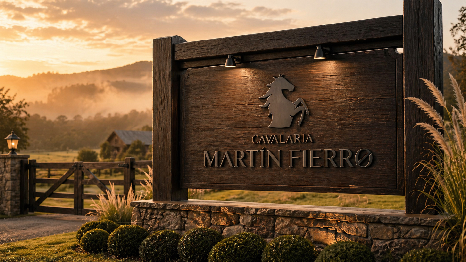 Martin Fierro Ranch project gallery image, web design and branding by CR38