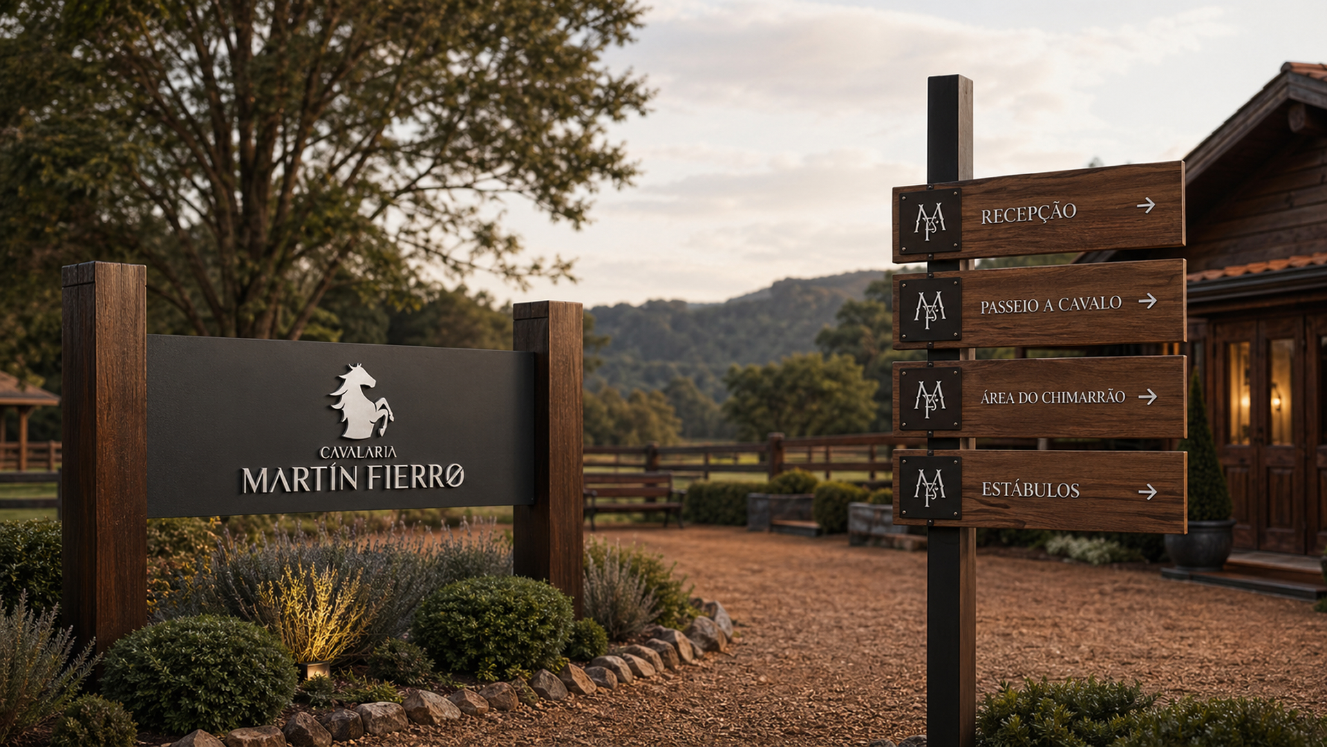 Martin Fierro Ranch project gallery image, web design and branding by CR38