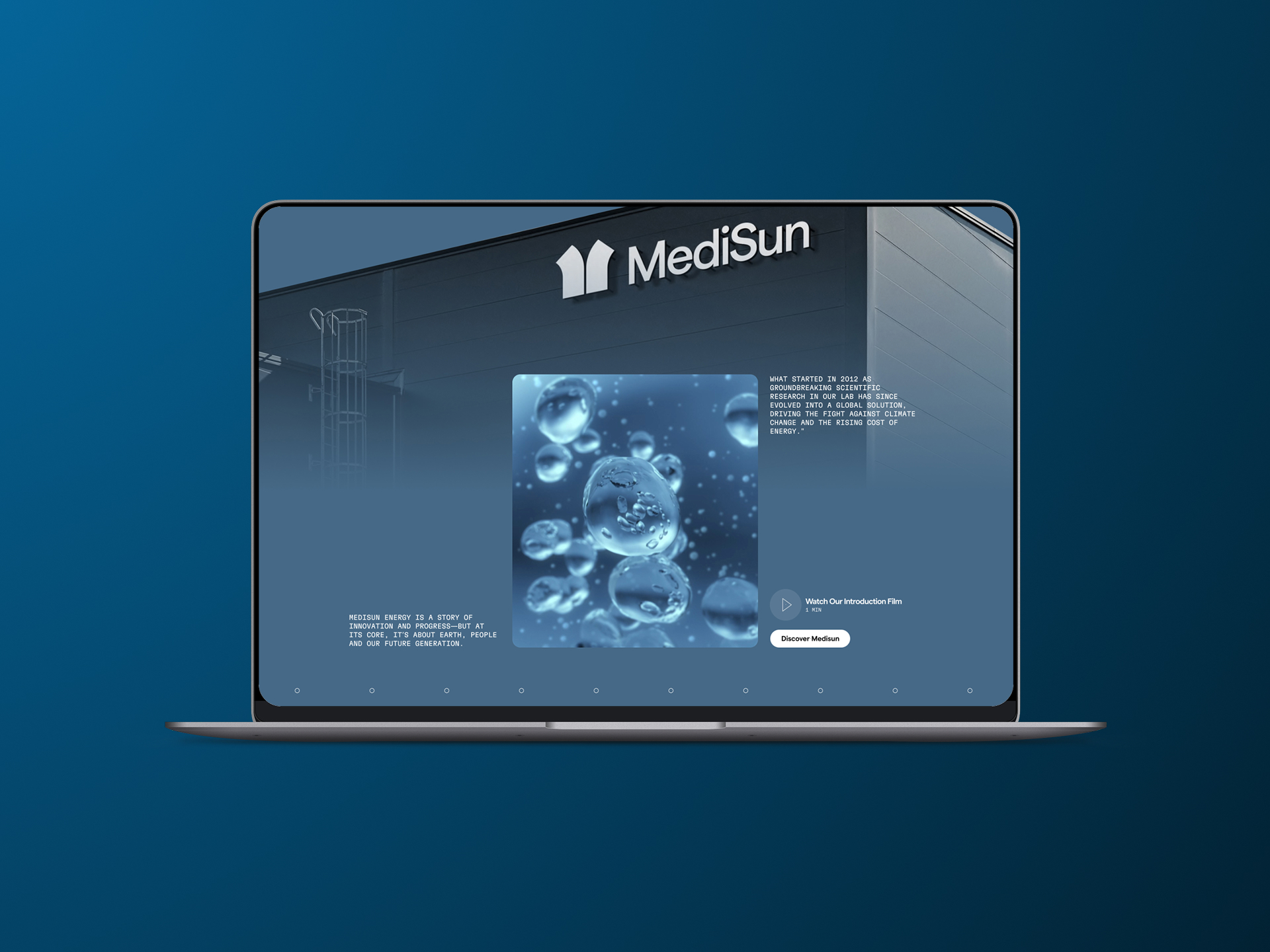 Medisun project gallery image, web design and branding by CR38