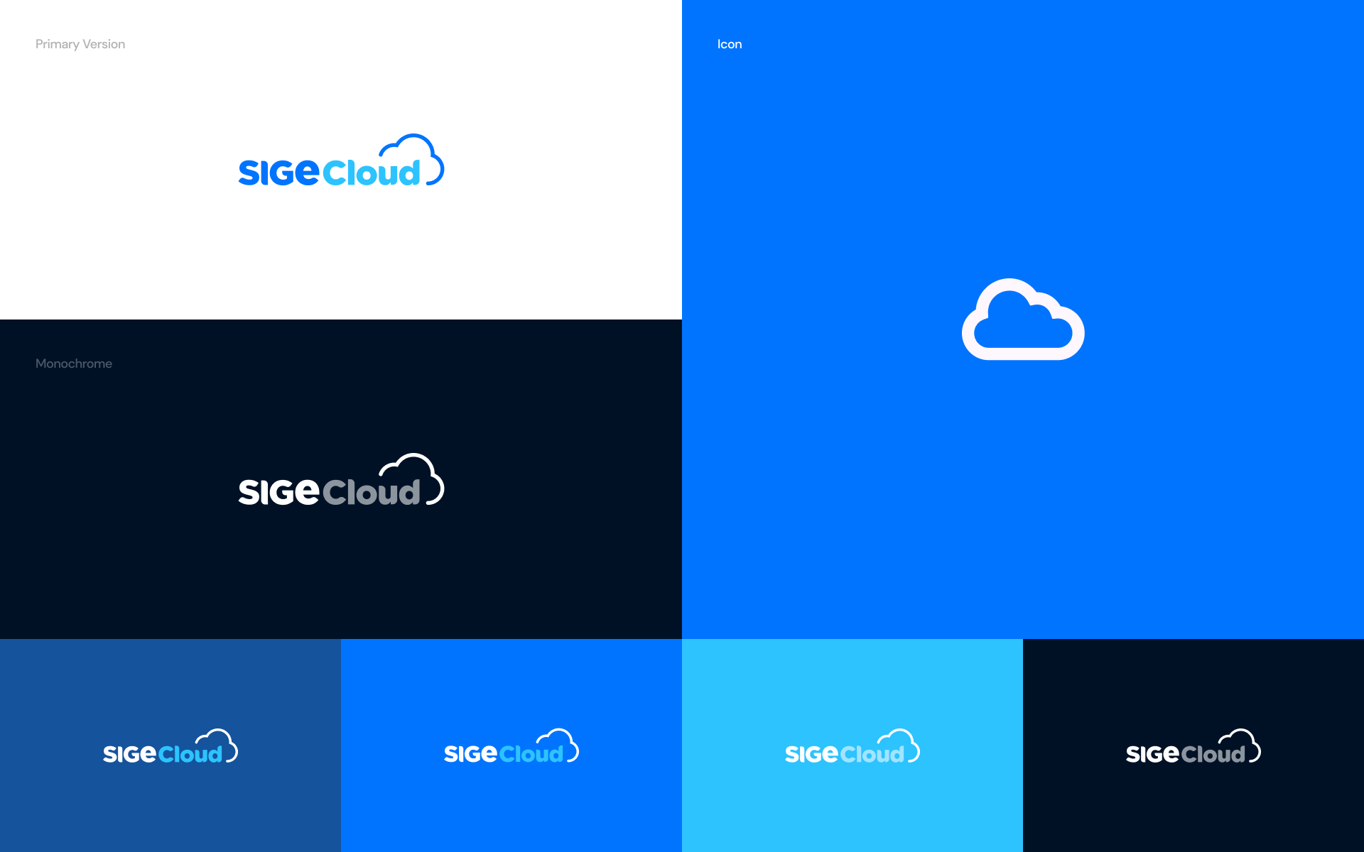 Sige Cloud project gallery image, web design and branding by CR38