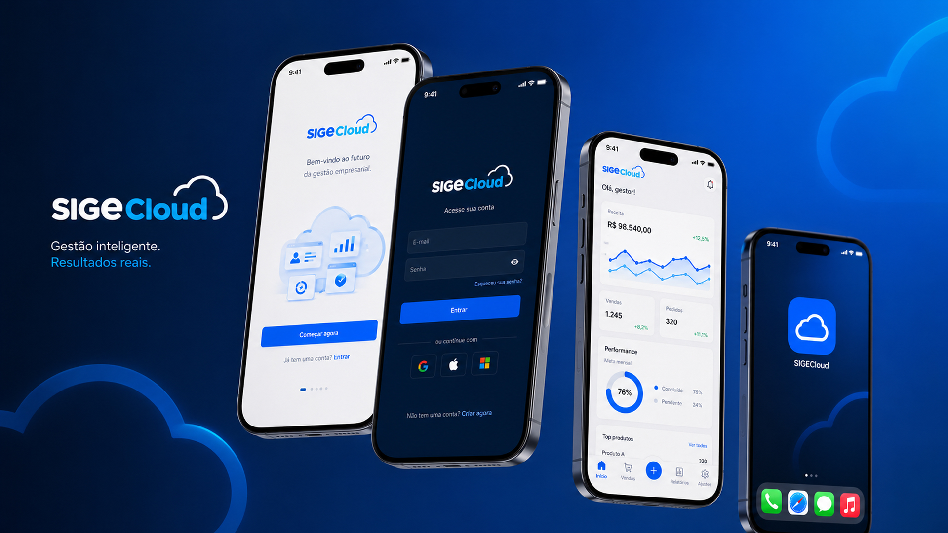 Sige Cloud project gallery image, web design and branding by CR38