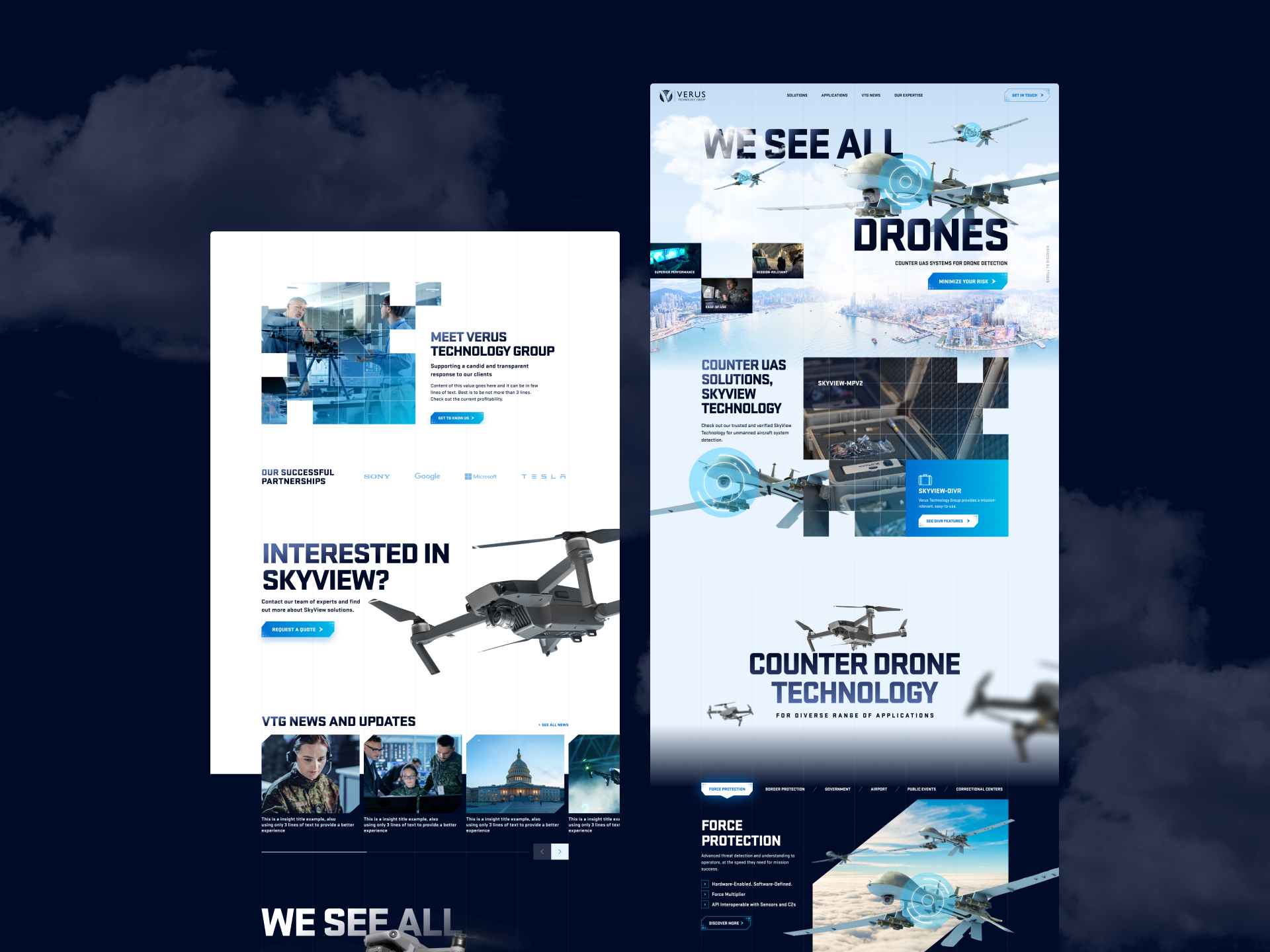 Verus project gallery image, web design and branding by CR38