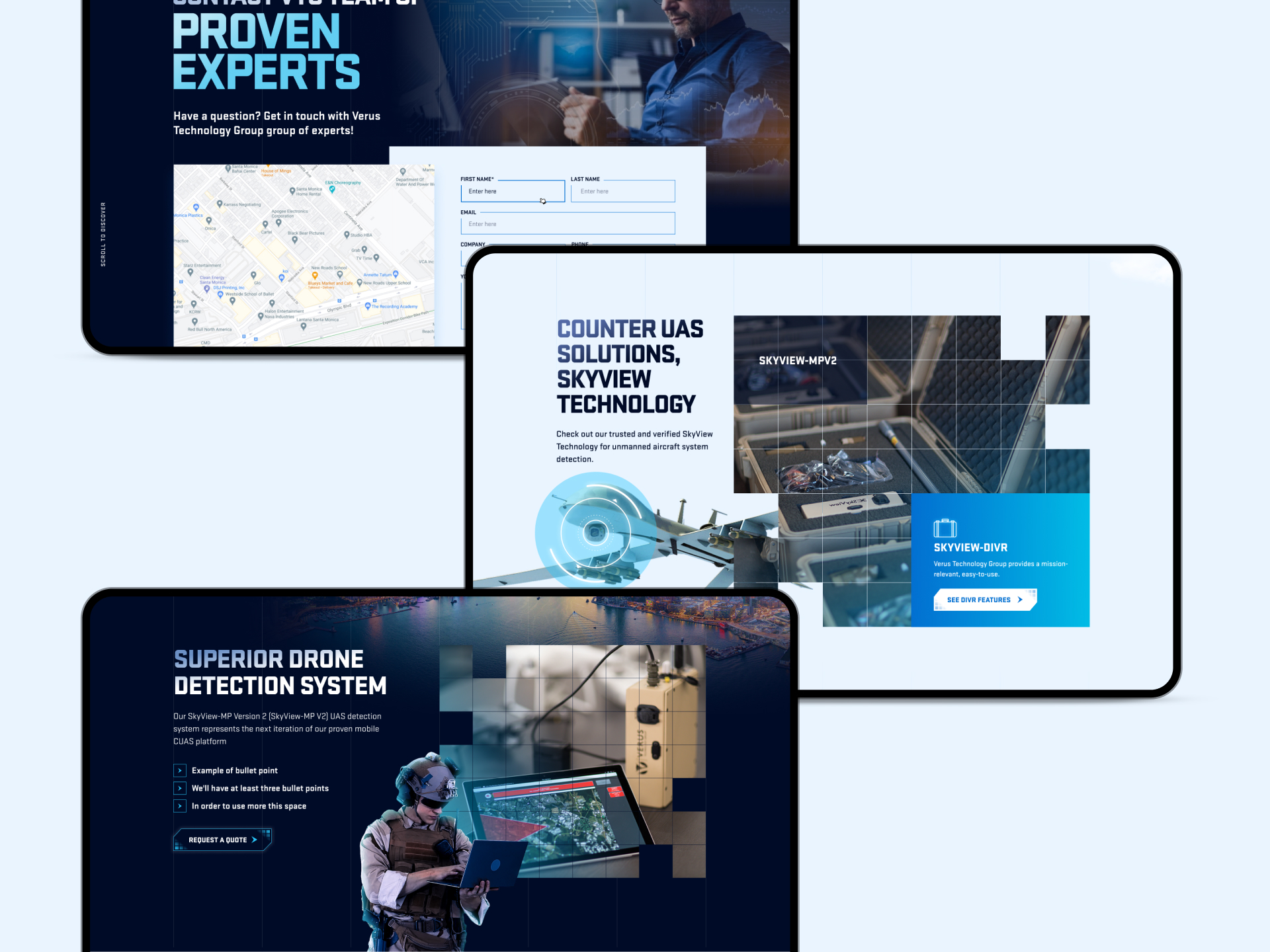 Verus project gallery image, web design and branding by CR38